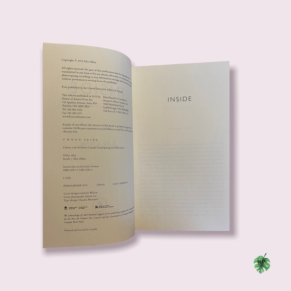 📚 Inside by Alix Ohlin - Picture 3 of 3